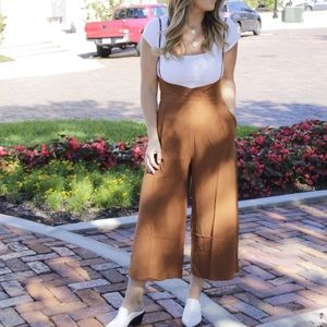 Style Rack Cropped Wide Leg Jumpsuit